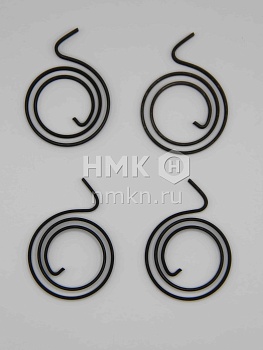 Комплект пружин для дверной ручки 28х18х1 загиб 10 мм - 4 шт.